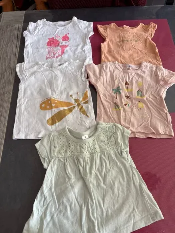 Lot tee-shirts