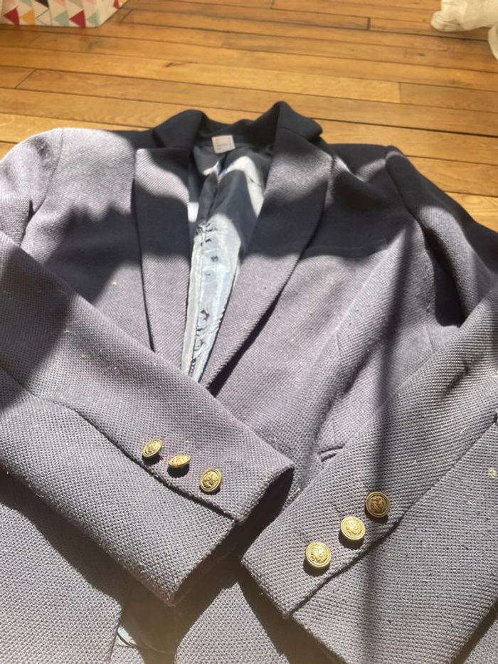 Blazer bleu marine - photo numéro 3