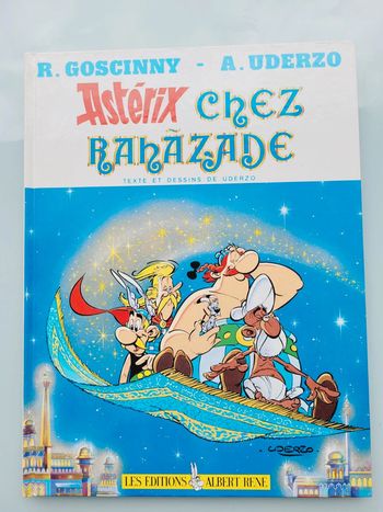 BD Astérix chez Rahazade, EO cotée 1987