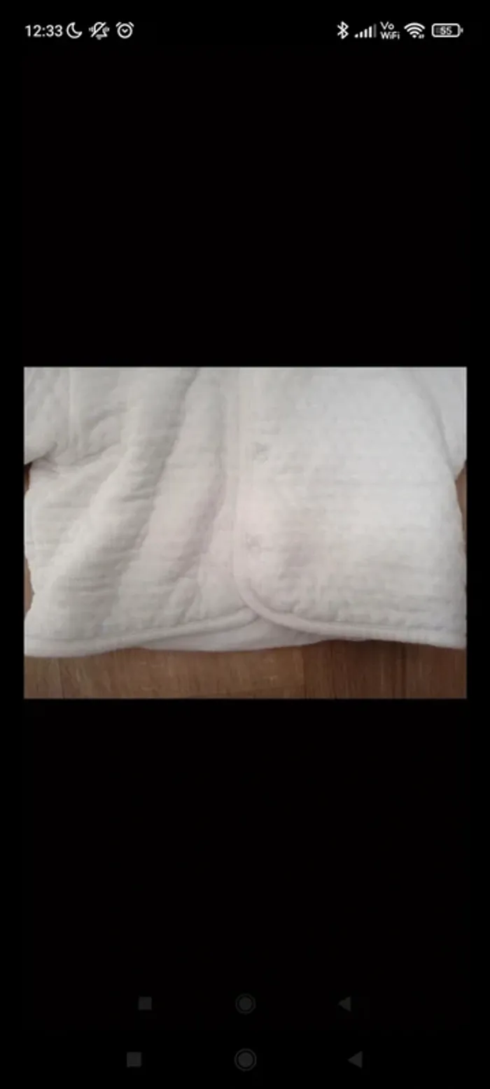 gilet chaud à capuche et oreilles 9mois - photo numéro 5