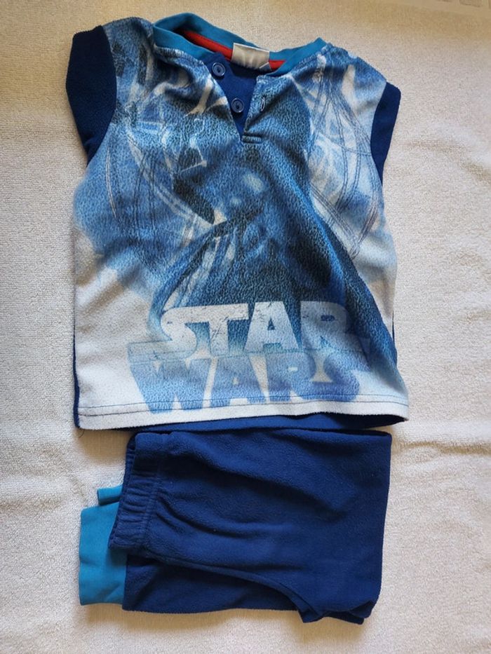 Pyjama polaire stars wars 4 ans