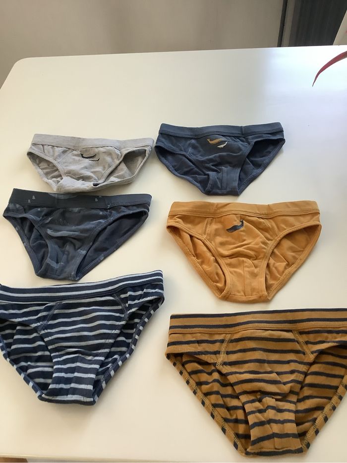 Lot de 6 slips taille 3 ans
