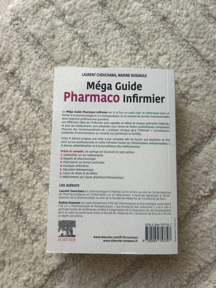 Livre pharmacologie - photo numéro 3