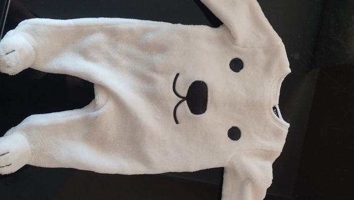Pyjama épais petit ours. Neuf taille 1 mois