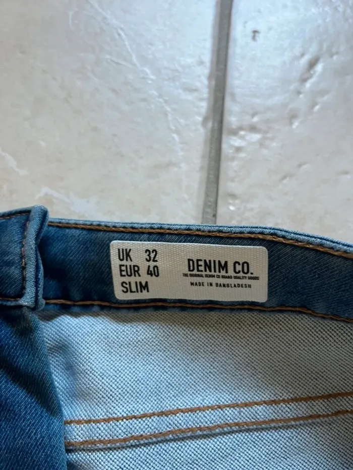 Short en jean h&M homme - photo numéro 2
