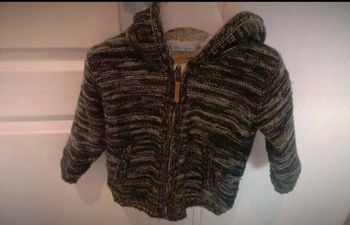 Gilet zippé garçon gemo 2 ans