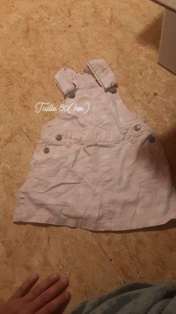 Robe salopette fille taille 80 12 mois 1 an