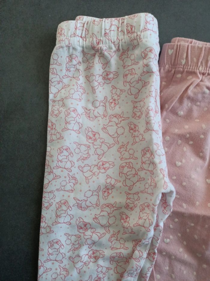 Lot leggings, 18 mois - photo numéro 2