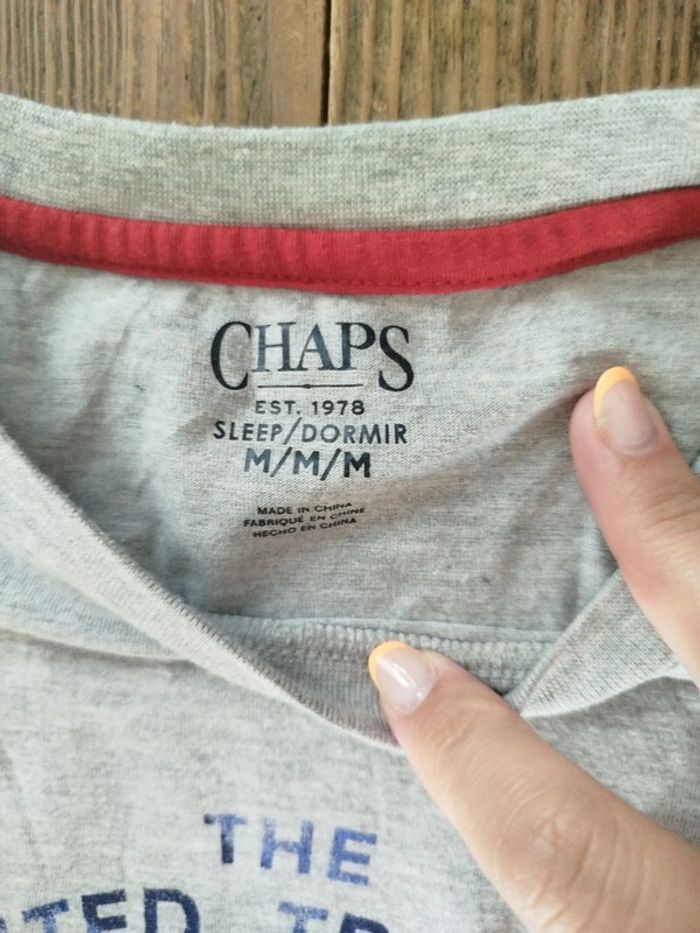T-shirt homme chaps M - photo numéro 3