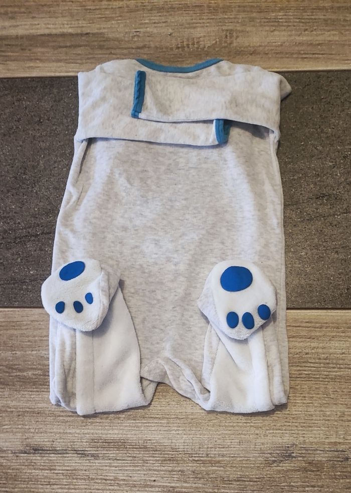 Pyjama gris animal - photo numéro 2