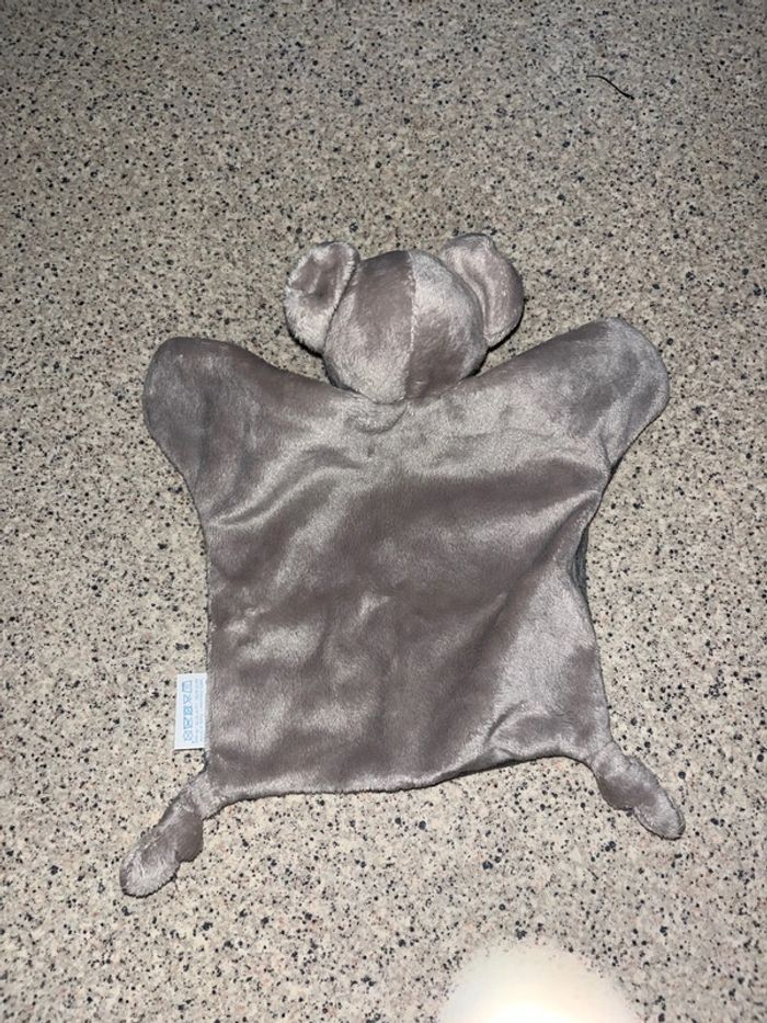 Doudou plat Koala gris blanc Modilac2 - photo numéro 2