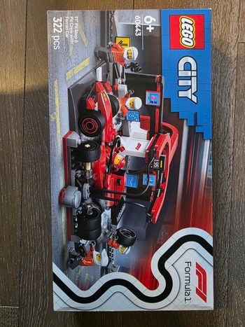 Lego 60443 Arrêt au stand de F1