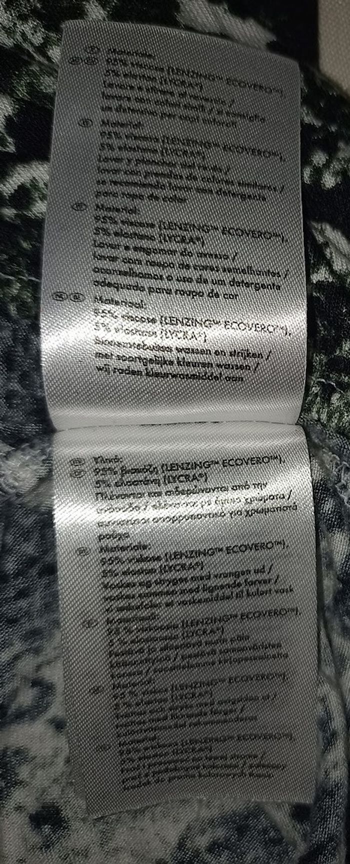 Tunique imprimée verte et blanche - Le Classique Chic et Détail - photo numéro 7