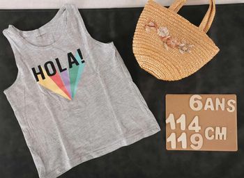 Débardeur 👸 kiabi, 6ans