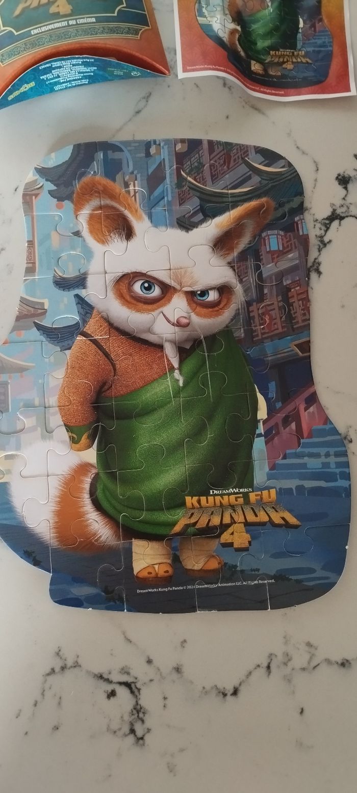 Puzzle kung fu panda 4 - photo numéro 2