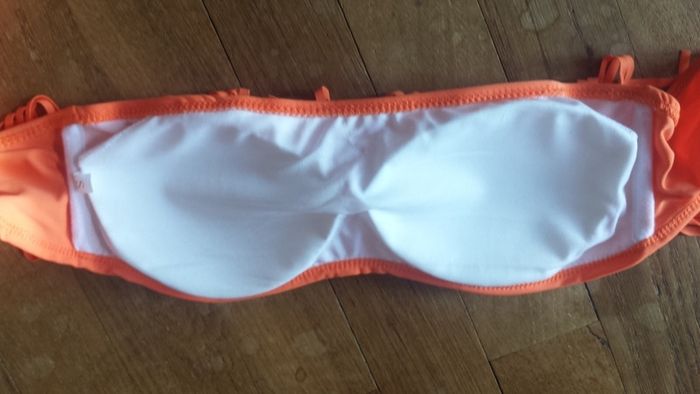 Maillot de Bain orange a Franges - photo numéro 5