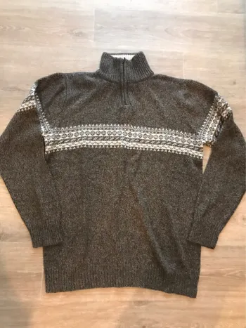 Pull col zippé homme taille XXL neuf