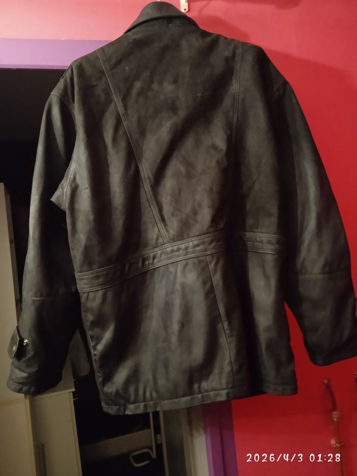 Manteau cuir Manares homme - photo numéro 2
