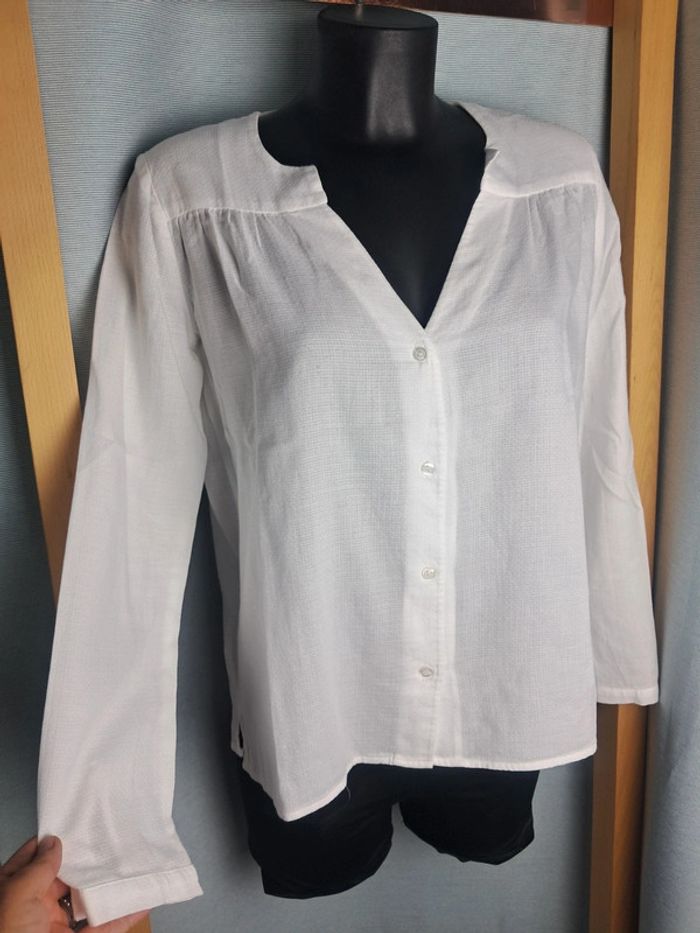 Balzac blouse été blanc T.36/38 en tbe