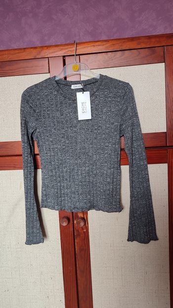 Haut gris Cache-Cache 