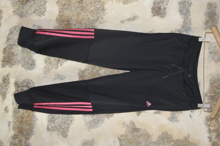 jogging noir et rose adidas 12 ans