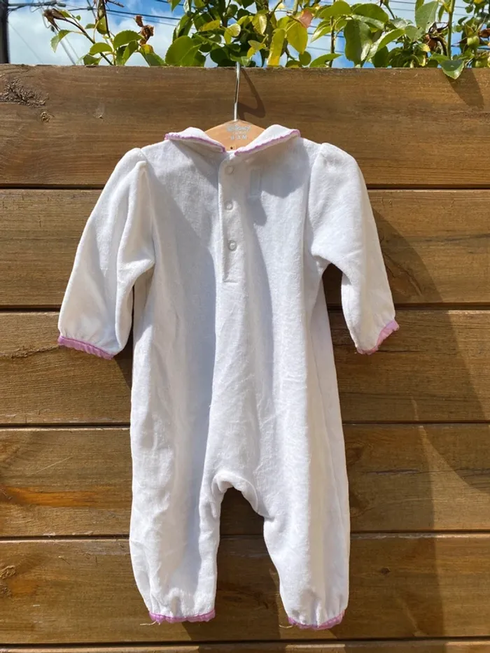 Pyjama 1 pièce bébé fille Minnie mouse Disney store 3 6 mois 68cm - photo numéro 8