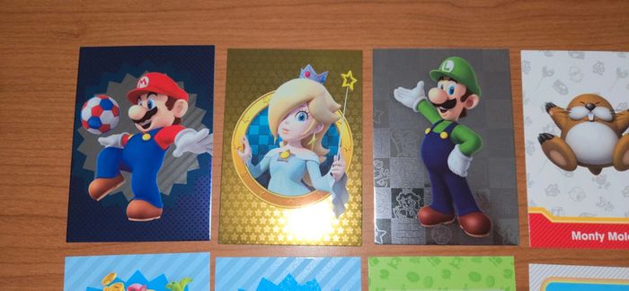 Lot de 8 cartes super mario - photo numéro 3