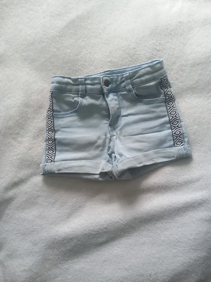 Short en jean lulu castagnette 6 ans