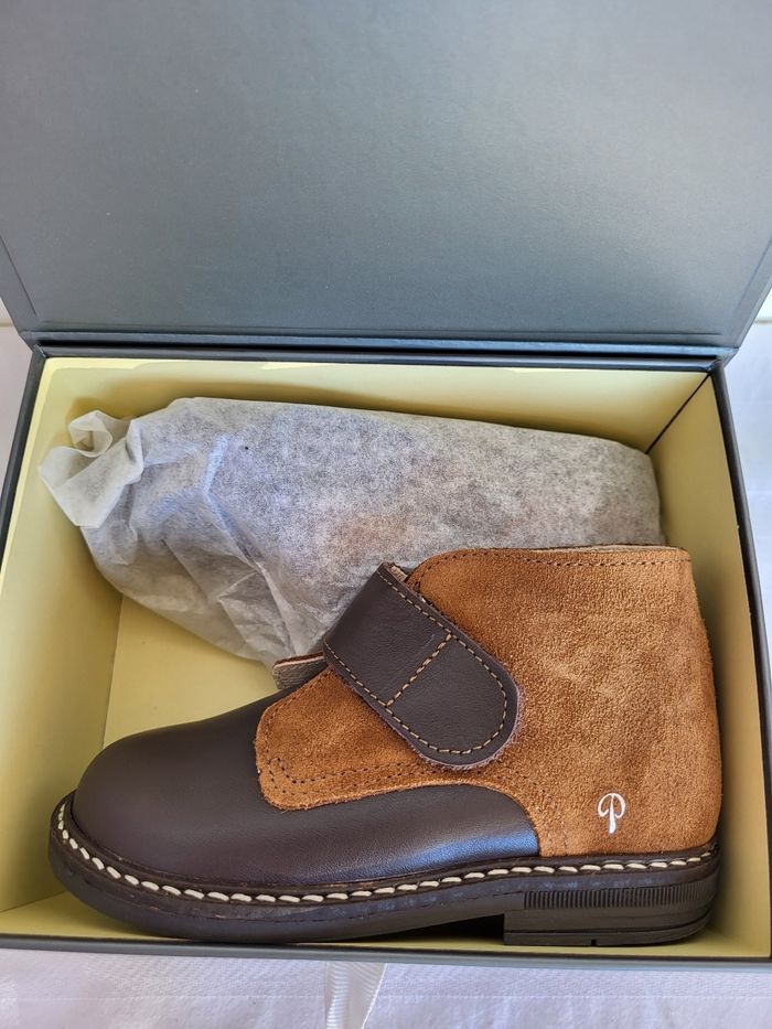 Bottines garçon en cuir Point 22 Made in France 🇨🇵 - photo numéro 2