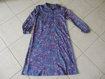 Robe manches longues ou ¾ femme Marie Bonheur – Taille 44