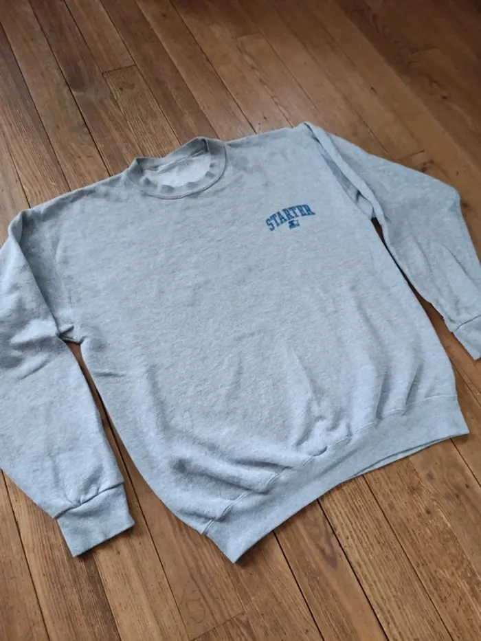 Sweat universitaire Starter vintage 00's - L - photo numéro 2