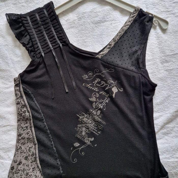 Robe Noire avec Motifs La Mode Est à Vous, Taille 42 - photo numéro 4