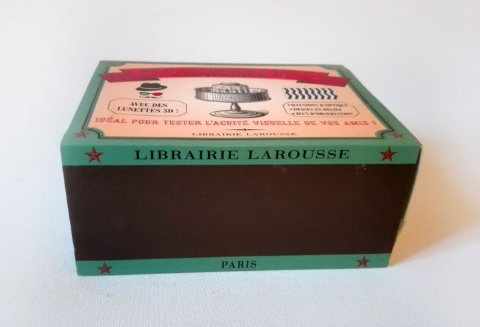 Jeu de découverte coffret boite de jeu "60 illusions et jeu d' optique" Larousse - photo numéro 5