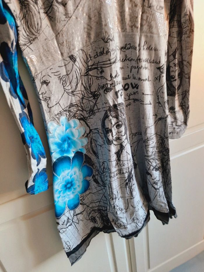 Robe Desigual grise 42 - photo numéro 3