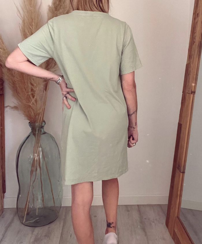 Robe allaitement kalo collection verte m - photo numéro 4