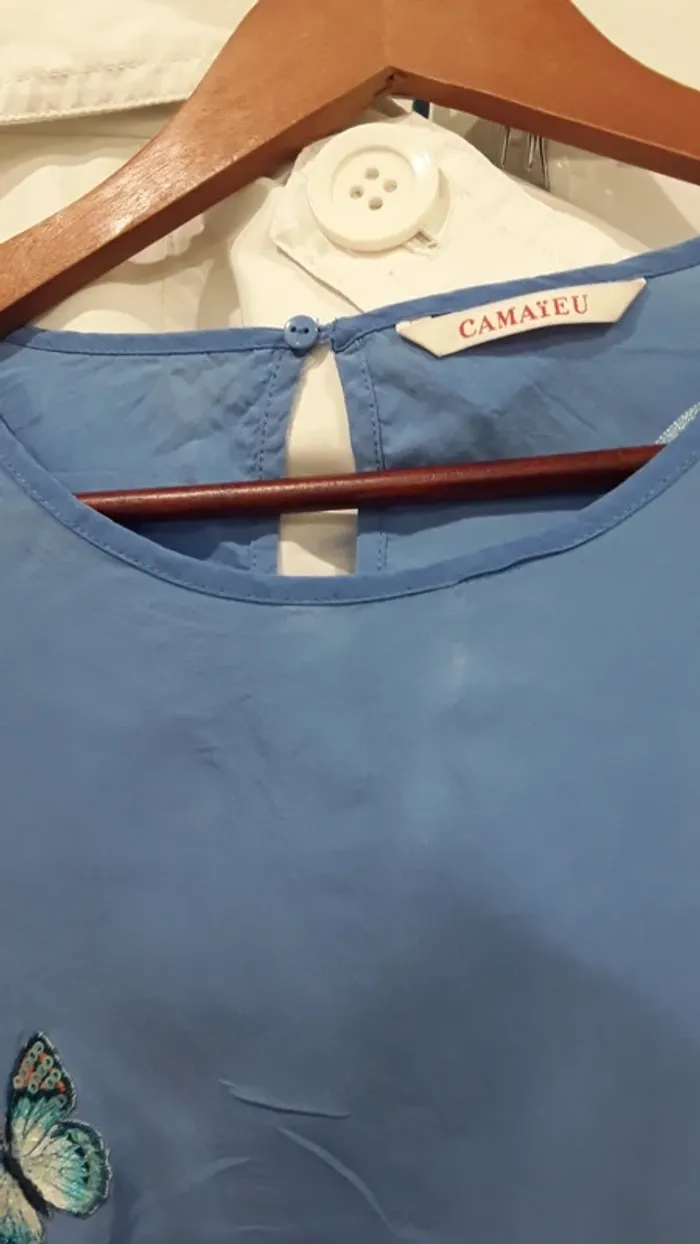 Chemise manches courtes, t 38 - photo numéro 5