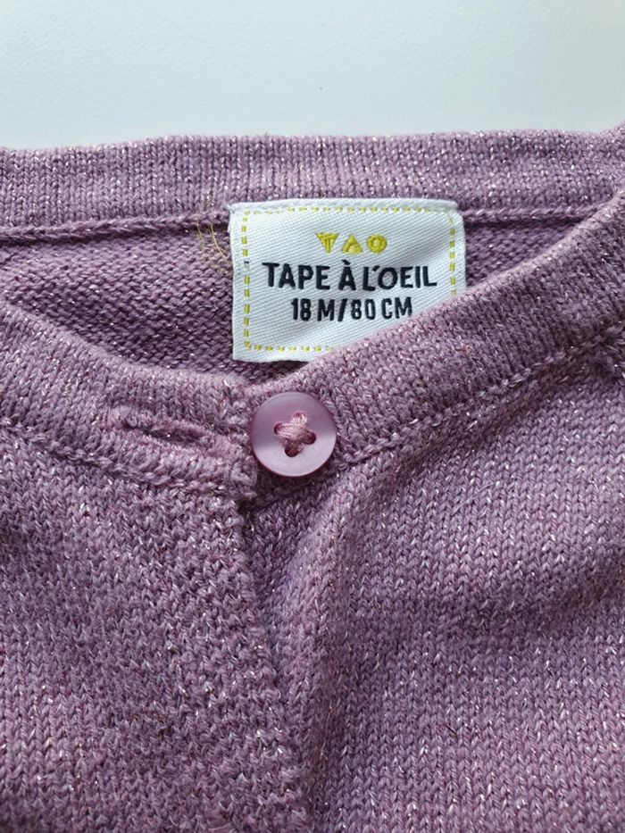 Gilet Tape à L'œil 18 mois 80 cm - photo numéro 3