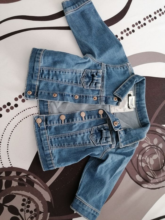 Veste en jeans Tao 3mois - photo numéro 4
