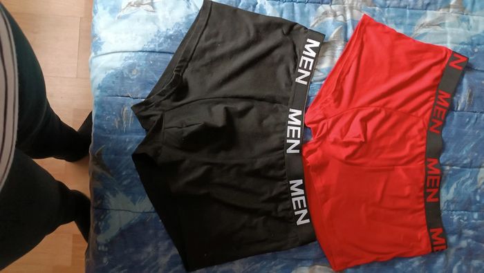 Lot de deux boxers taille xxl homme