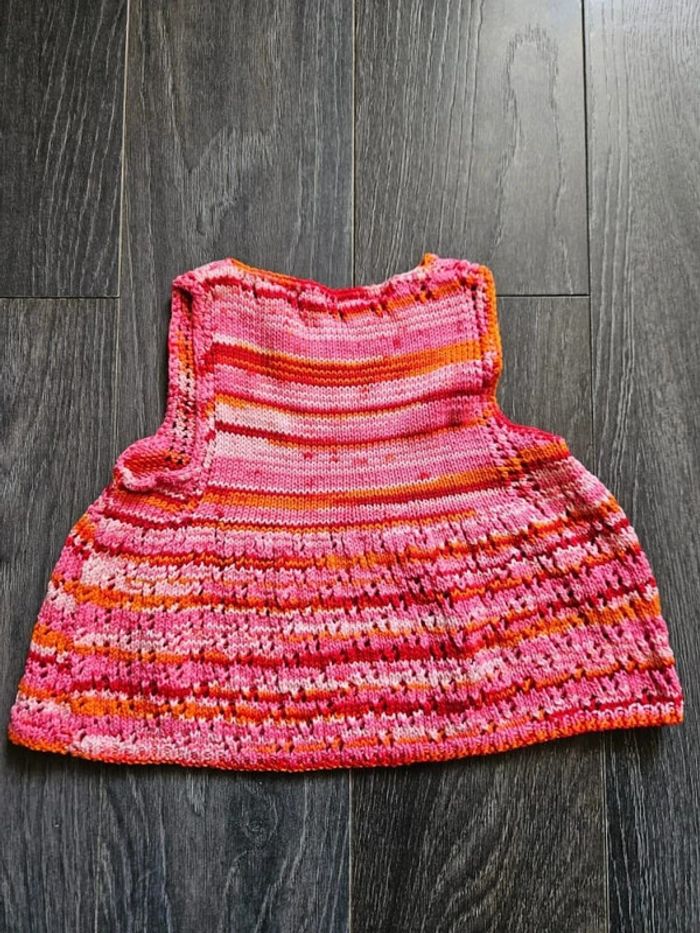 Débardeur en Laine Taille 4 ans 💐 - photo numéro 3