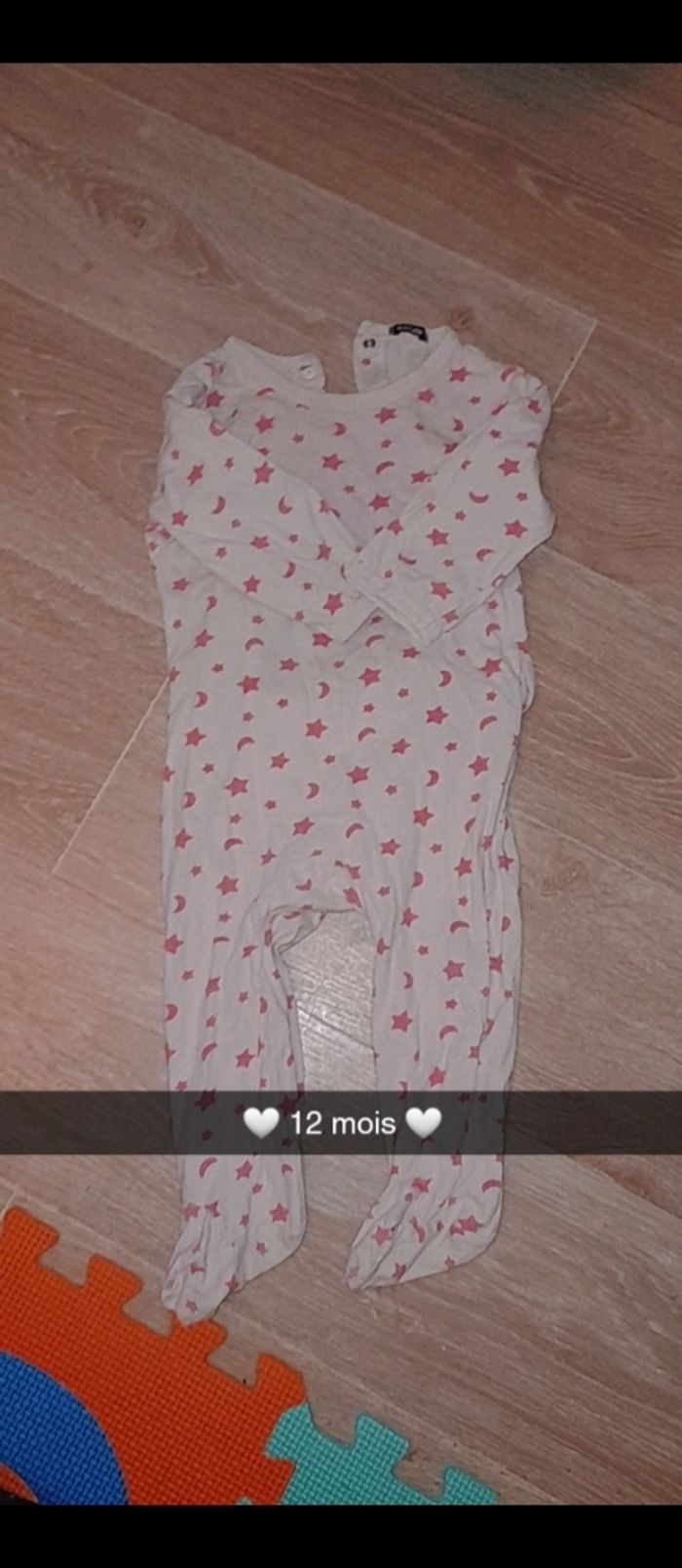 Body et pyjama fille 6-9-12 mois - photo numéro 3