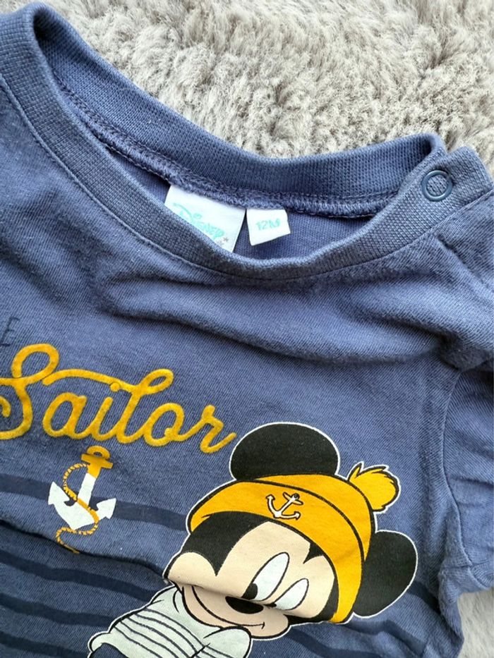 Tee shirt manches longues Mickey - photo numéro 2