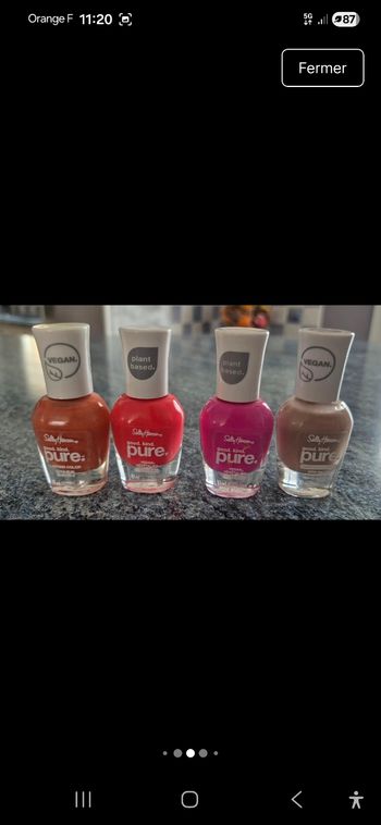 Lot de 38 vernis à ongles + 3 minis 