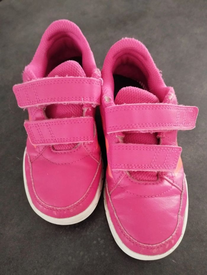 Basket rose adidas taille 28 - photo numéro 2