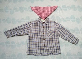 Chemise à carreaux