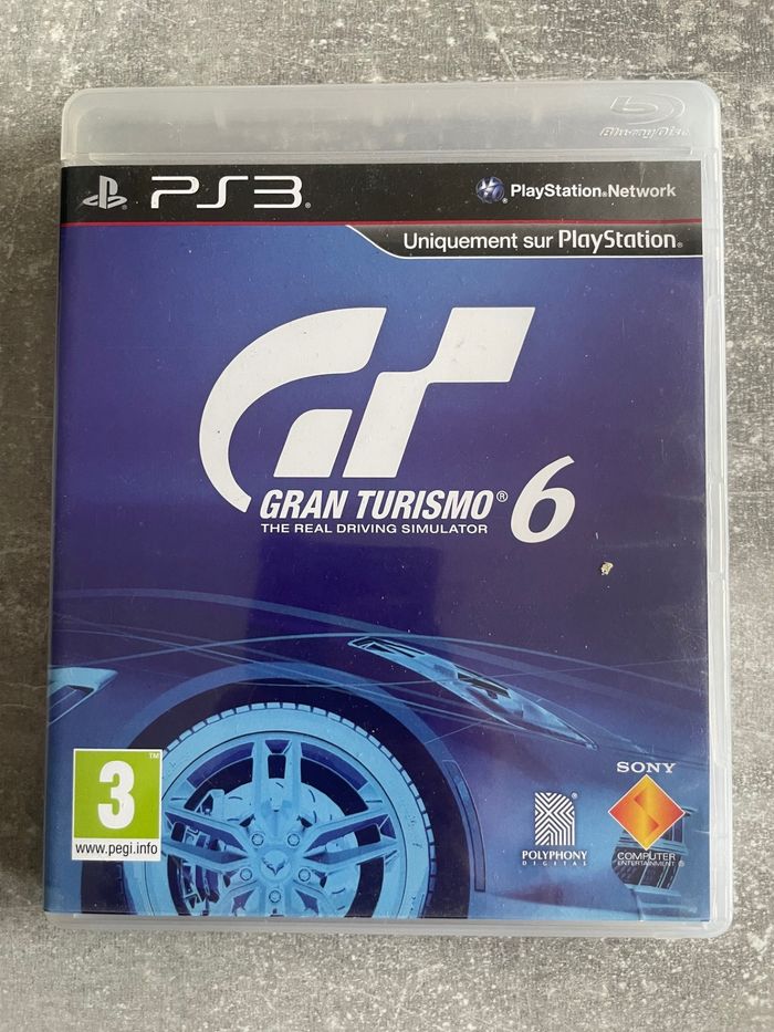 Jeu pour Sony PS3, Gran turismo 6 en français. - photo numéro 1