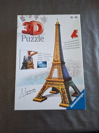 Puzzle tour eiffel 