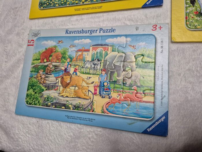 Lot 3 puzzles 15 pièces ravensburger 3ans et + - photo numéro 2