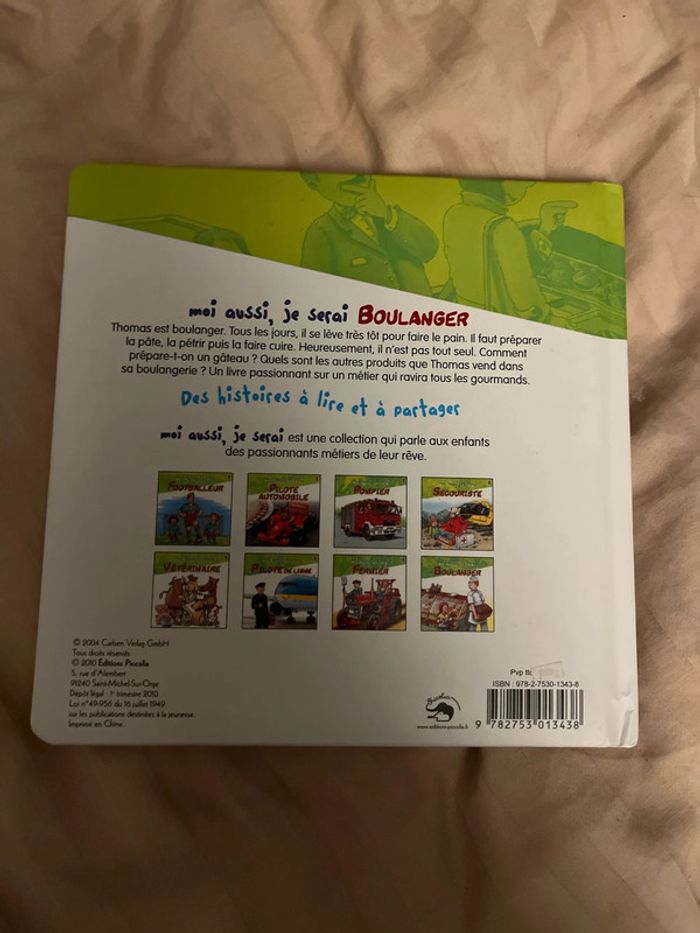 Moi aussi, je serai boulanger - photo numéro 2