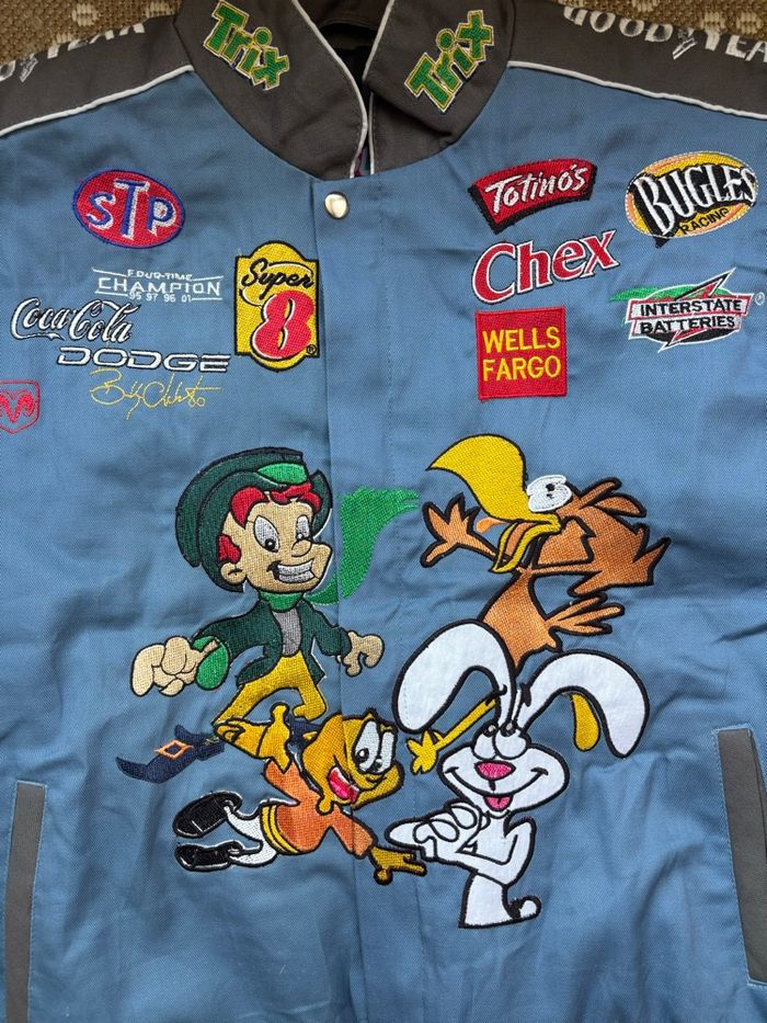 Veste Nascar Racing Jacket Vintage Cartoon - photo numéro 6
